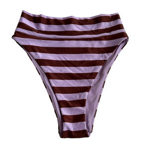 NWOT Aerie Hi Cut Cheeky Bathing Suit Swim Bikini Bottom size Small